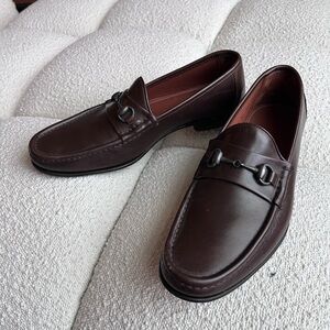 Allen Edmonds Brown Leather Loafers (worn once)